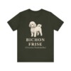 Bichon Frise Latin Shirt, Vintage Dog Sketch Tee, Dog Latin Gift