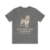 Australian Terrier Latin Shirt, Vintage Dog Sketch Tee, Dog Latin Gift