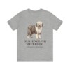 Old English Sheepdog Latin Shirt, Vintage Dog Sketch Tee, Dog Latin Gift