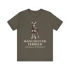 Manchester Terrier Latin Shirt, Vintage Dog Sketch Tee, Dog Latin Gift