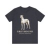 Greyhound Latin Shirt, Vintage Dog Sketch Tee, Dog Latin Gift