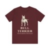 Bull Terrier Latin Shirt, Vintage Dog Sketch Tee, Dog Latin Gift Bull Terrier Latin Shirt, Vintage Dog Sketch Tee, Dog Latin Gift
