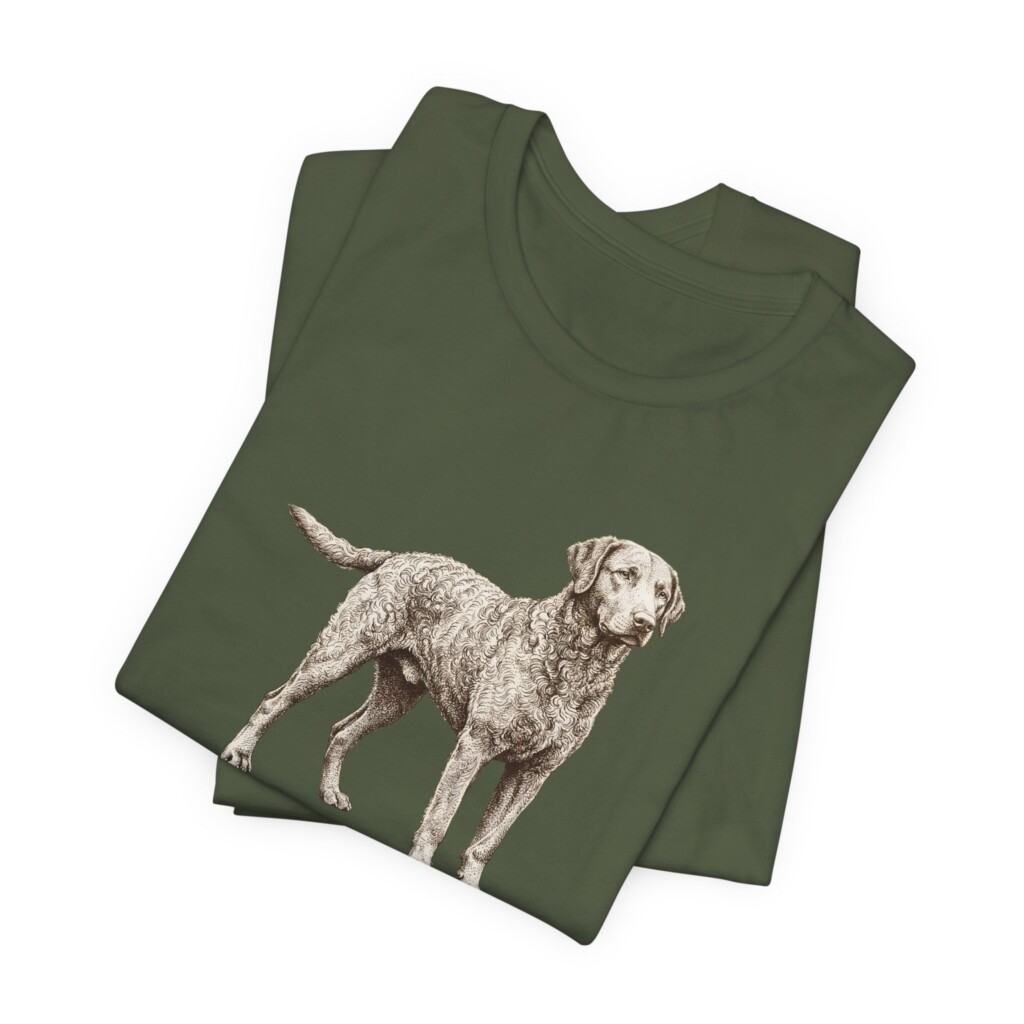 Curly-Coated Retriever Latin Shirt, Vintage Dog Sketch Tee, Dog Latin Gift Curly-Coated Retriever Latin Shirt, Vintage Dog Sketch Tee, Dog Latin Gift