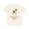 Fox Terrier (Smooth) Dad Shirt, Vintage Dog Sketch Tee, Dog Dad Gift