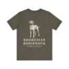 Rhodesian Ridgeback Latin Shirt, Vintage Dog Sketch Tee, Dog Latin Gift