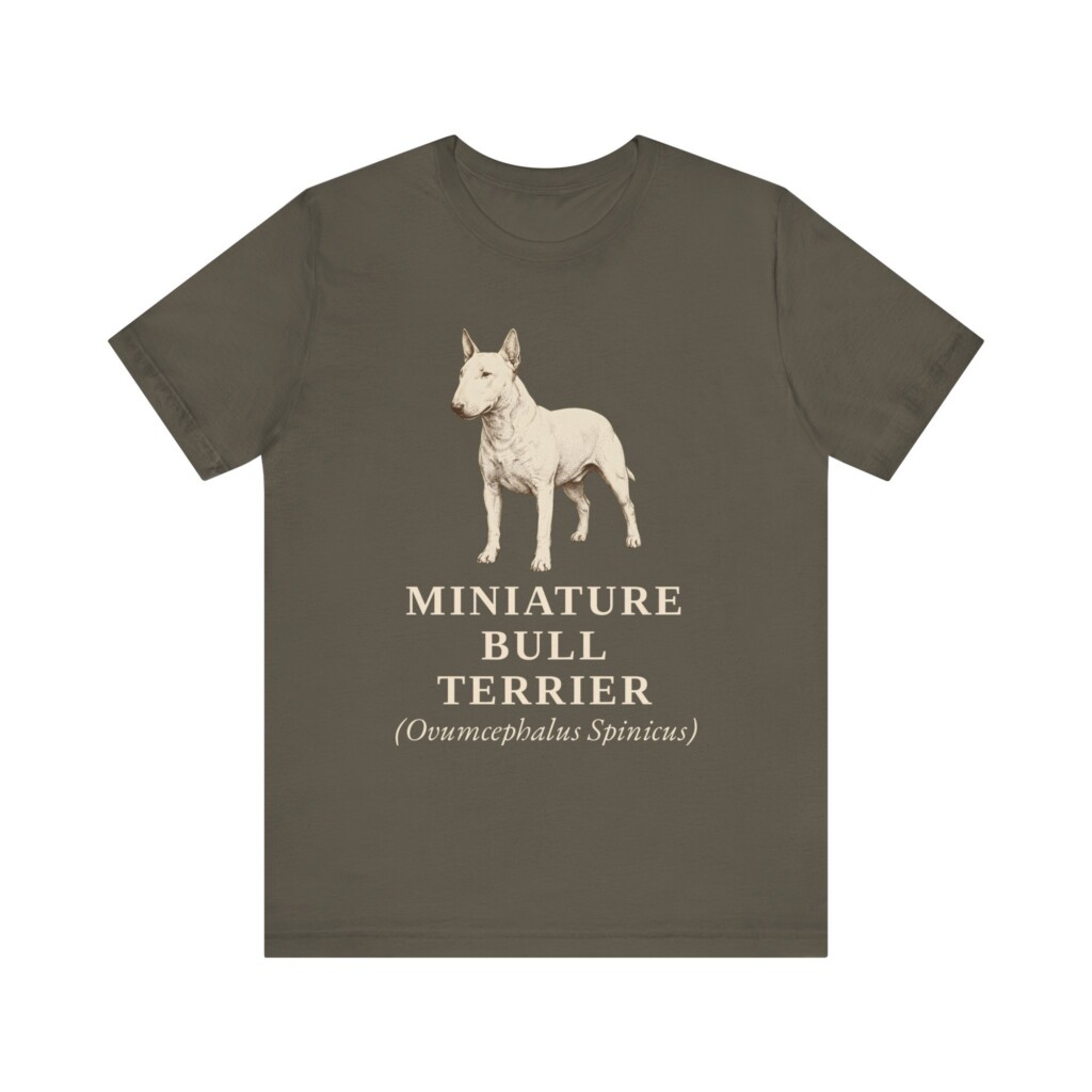 Miniature Bull Terrier Latin Shirt, Vintage Dog Sketch Tee, Dog Latin Gift Miniature Bull Terrier Latin Shirt, Vintage Dog Sketch Tee, Dog Latin Gift