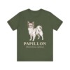 Papillon Latin Shirt, Vintage Dog Sketch Tee, Dog Latin Gift