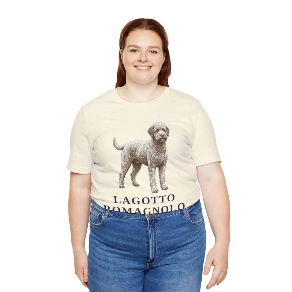 Lagotto Romagnolo Latin Shirt, Vintage Dog Sketch Tee, Dog Latin Gift