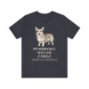 Pembroke Welsh Corgi Latin Shirt, Vintage Dog Sketch Tee, Dog Latin Gift