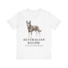 Australian Kelpie Latin Shirt, Vintage Dog Sketch Tee, Dog Latin Gift