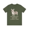 Corgi Dad Shirt, Vintage Dog Sketch Tee, Dog Dad Gift