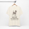 Irish Terrier Latin Shirt, Vintage Dog Sketch Tee, Dog Latin Gift