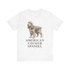 Cocker Spaniel Lover Shirt, Vintage Dog Sketch Tee, Dog Lover Gift