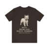 West Highland White Terrier Latin Shirt, Vintage Dog Sketch Tee, Dog Latin Gift West Highland White Terrier Latin Shirt, Vintage Dog Sketch Tee, Dog Latin Gift