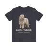 Komondor Latin Shirt, Vintage Dog Sketch Tee, Dog Latin Gift