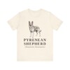 Pyrenean Shepherd Latin Shirt, Vintage Dog Sketch Tee, Dog Latin Gift Pyrenean Shepherd Latin Shirt, Vintage Dog Sketch Tee, Dog Latin Gift