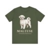 Maltese Latin Shirt, Vintage Dog Sketch Tee, Dog Latin Gift