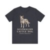Australian Cattle Dog Latin Shirt, Vintage Dog Sketch Tee, Dog Latin Gift