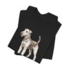 Airedale Terrier Latin Shirt, Vintage Dog Sketch Tee, Dog Latin Gift