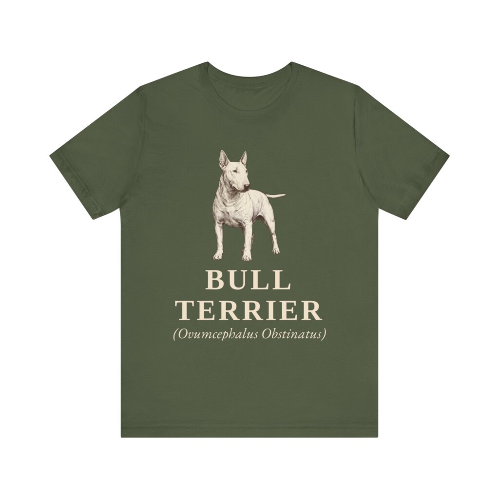 Bull Terrier Latin Shirt, Vintage Dog Sketch Tee, Dog Latin Gift Bull Terrier Latin Shirt, Vintage Dog Sketch Tee, Dog Latin Gift