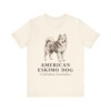 American Eskimo Dog Latin Shirt, Vintage Dog Sketch Tee, Dog Latin Gift