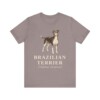 Brazilian Terrier Latin Shirt, Vintage Dog Sketch Tee, Dog Latin Gift