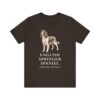 English Springer Spaniel Latin Shirt, Vintage Dog Sketch Tee, Dog Latin Gift
