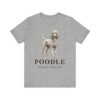 Poodle Latin Shirt, Vintage Dog Sketch Tee, Dog Latin Gift