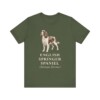 English Springer Spaniel Latin Shirt, Vintage Dog Sketch Tee, Dog Latin Gift
