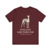 Italian Greyhound Latin Shirt, Vintage Dog Sketch Tee, Dog Latin Gift