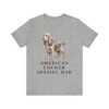 Cocker Spaniel Dad Shirt, Vintage Dog Sketch Tee, Dog Dad Gift