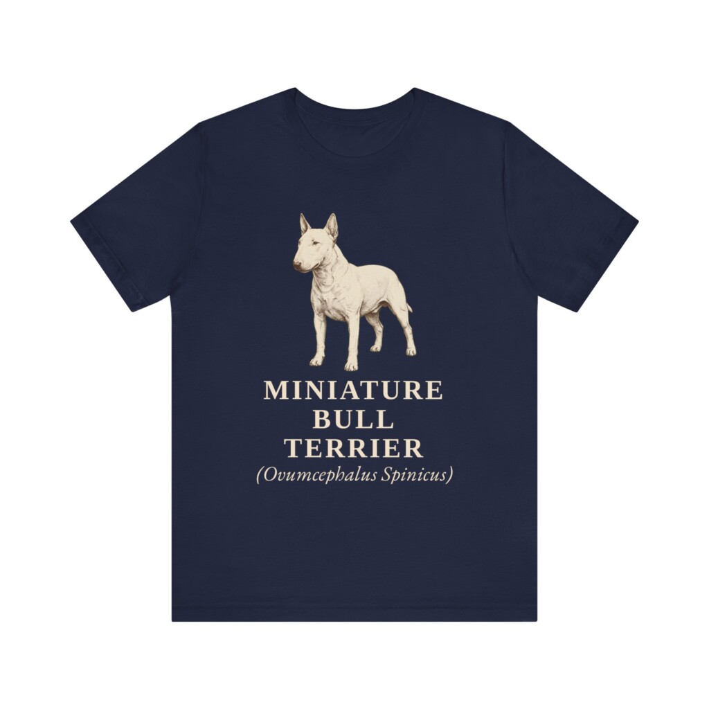 Miniature Bull Terrier Latin Shirt, Vintage Dog Sketch Tee, Dog Latin Gift Miniature Bull Terrier Latin Shirt, Vintage Dog Sketch Tee, Dog Latin Gift