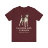 Fox Terrier (Smooth) Latin Shirt, Vintage Dog Sketch Tee, Dog Latin Gift Fox Terrier (Smooth) Latin Shirt, Vintage Dog Sketch Tee, Dog Latin Gift
