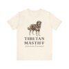 Tibetan Mastiff Latin Shirt, Vintage Dog Sketch Tee, Dog Latin Gift