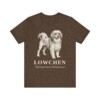 Lowchen Latin Shirt, Vintage Dog Sketch Tee, Dog Latin Gift