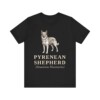 Pyrenean Shepherd Latin Shirt, Vintage Dog Sketch Tee, Dog Latin Gift Pyrenean Shepherd Latin Shirt, Vintage Dog Sketch Tee, Dog Latin Gift