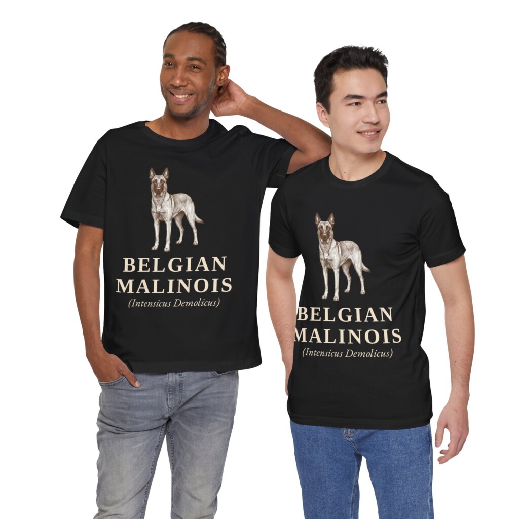 Belgian Malinois Latin Shirt, Vintage Dog Sketch Tee, Dog Latin Gift