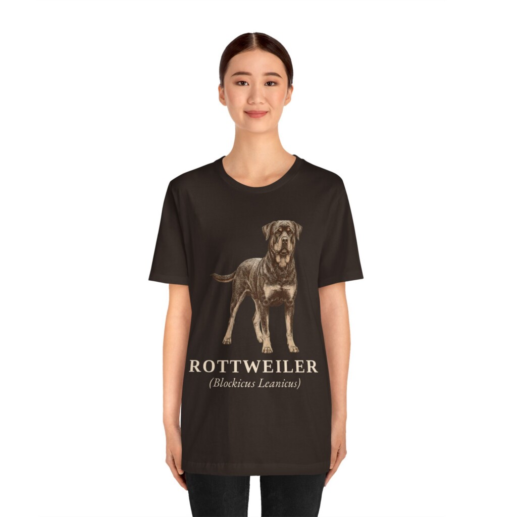 Rottweiler Latin Shirt, Vintage Dog Sketch Tee, Dog Latin Gift