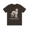 Bernedoodle Latin Shirt, Vintage Dog Sketch Tee, Dog Latin Gift