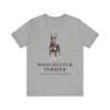 Manchester Terrier Latin Shirt, Vintage Dog Sketch Tee, Dog Latin Gift