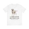 Labrador Retriever Latin Shirt, Vintage Dog Sketch Tee, Dog Latin Gift