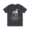 American Staffordshire Terrier Latin Shirt, Vintage Dog Sketch Tee, Dog Latin Gift