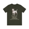 Glen of Imaal Terrier Latin Shirt, Vintage Dog Sketch Tee, Dog Latin Gift