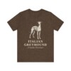 Italian Greyhound Latin Shirt, Vintage Dog Sketch Tee, Dog Latin Gift