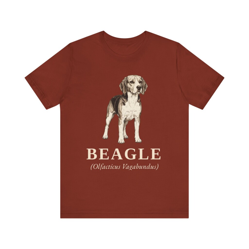 Beagle Latin Shirt, Vintage Dog Sketch Tee, Dog Latin Gift Beagle Latin Shirt, Vintage Dog Sketch Tee, Dog Latin Gift