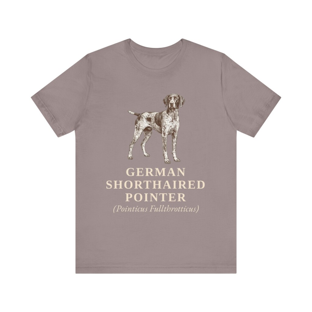 German Shorthaired Pointer Latin Shirt, Vintage Dog Sketch Tee, Dog Latin Gift German Shorthaired Pointer Latin Shirt, Vintage Dog Sketch Tee, Dog Latin Gift