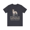 Pyrenean Shepherd Latin Shirt, Vintage Dog Sketch Tee, Dog Latin Gift Pyrenean Shepherd Latin Shirt, Vintage Dog Sketch Tee, Dog Latin Gift
