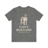 Saint Bernard Latin Shirt, Vintage Dog Sketch Tee, Dog Latin Gift