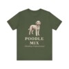 Poodle Mix Latin Shirt, Vintage Dog Sketch Tee, Dog Latin Gift Poodle Mix Latin Shirt, Vintage Dog Sketch Tee, Dog Latin Gift