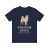 Finnish Spitz Latin Shirt, Vintage Dog Sketch Tee, Dog Latin Gift Finnish Spitz Latin Shirt, Vintage Dog Sketch Tee, Dog Latin Gift